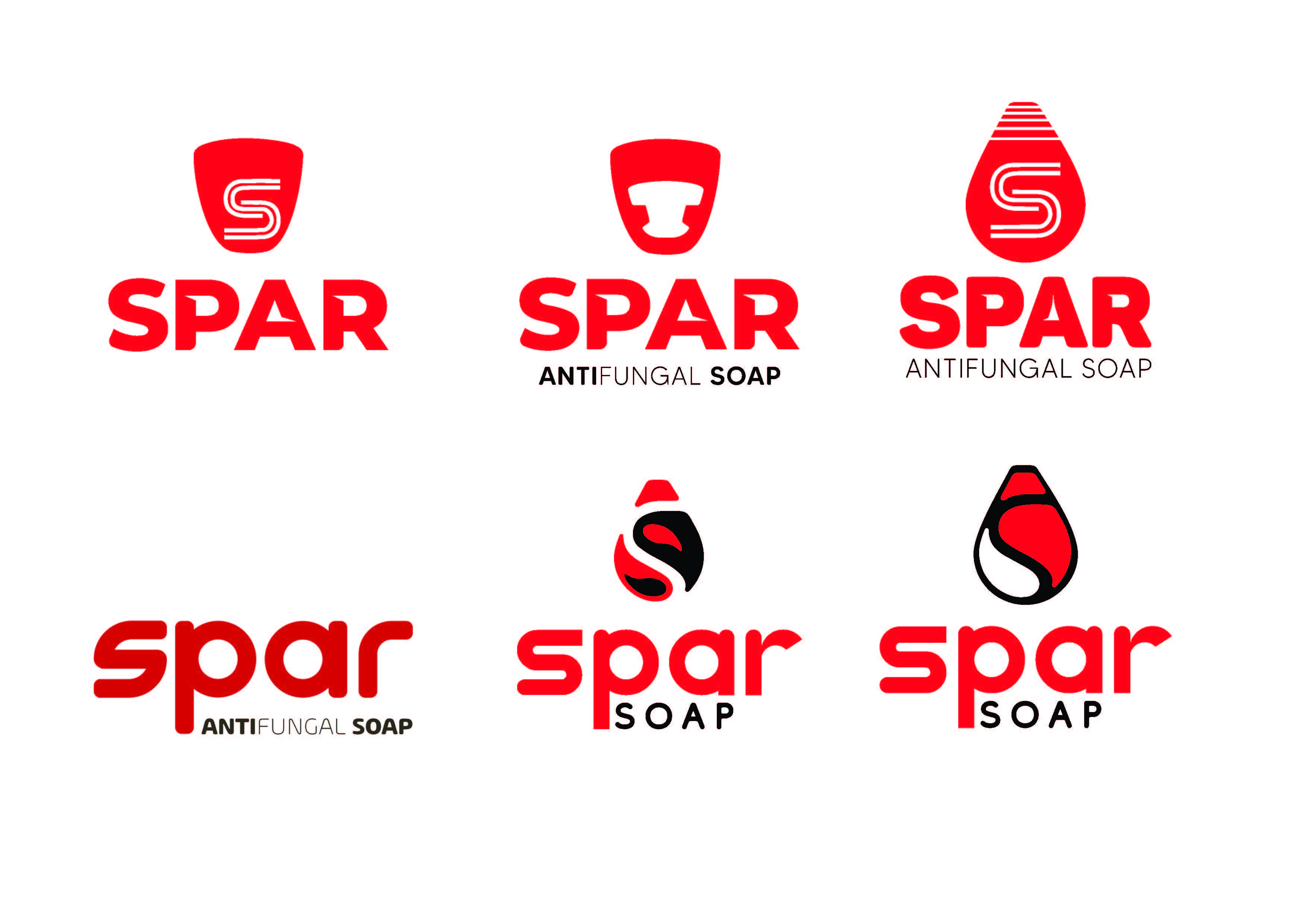 SparSoap Logo icon and Typeface Original Font Study